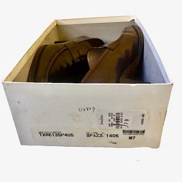 Calvin Klein Brown Leather Classic Pump Vintage '96 with Box - Picture 6 of 13